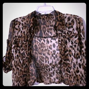 Leopard top
